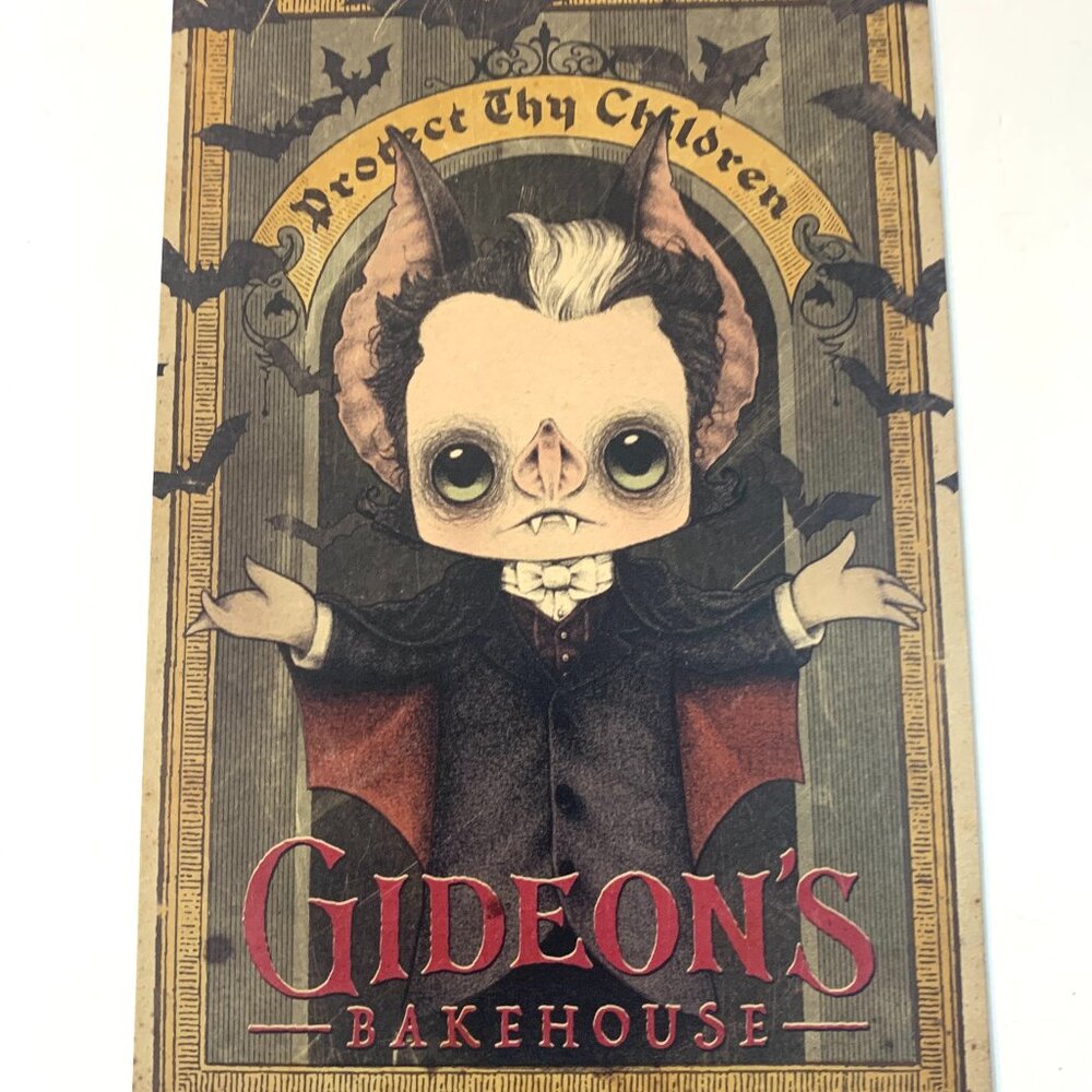 Gideon's Bakehouse Menu Card Signore Pipistrello March 2023 Disney Springs New